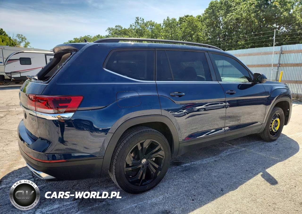 2022 Volkswagen Atlas Se VIN:1V2KR2CA1NC555879 - 3