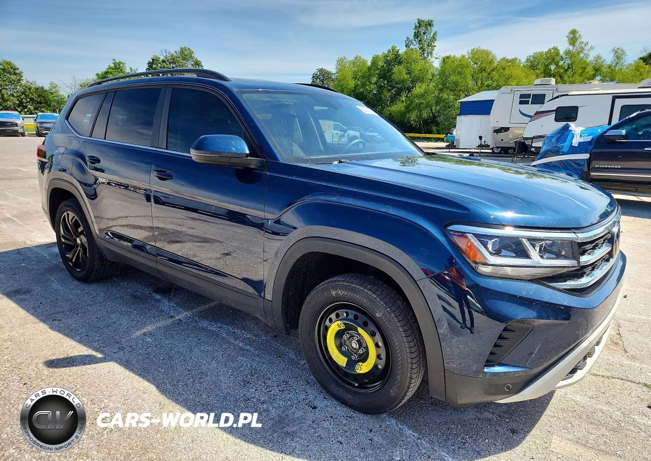 2022 Volkswagen Atlas Se VIN:1V2KR2CA1NC555879 - 4