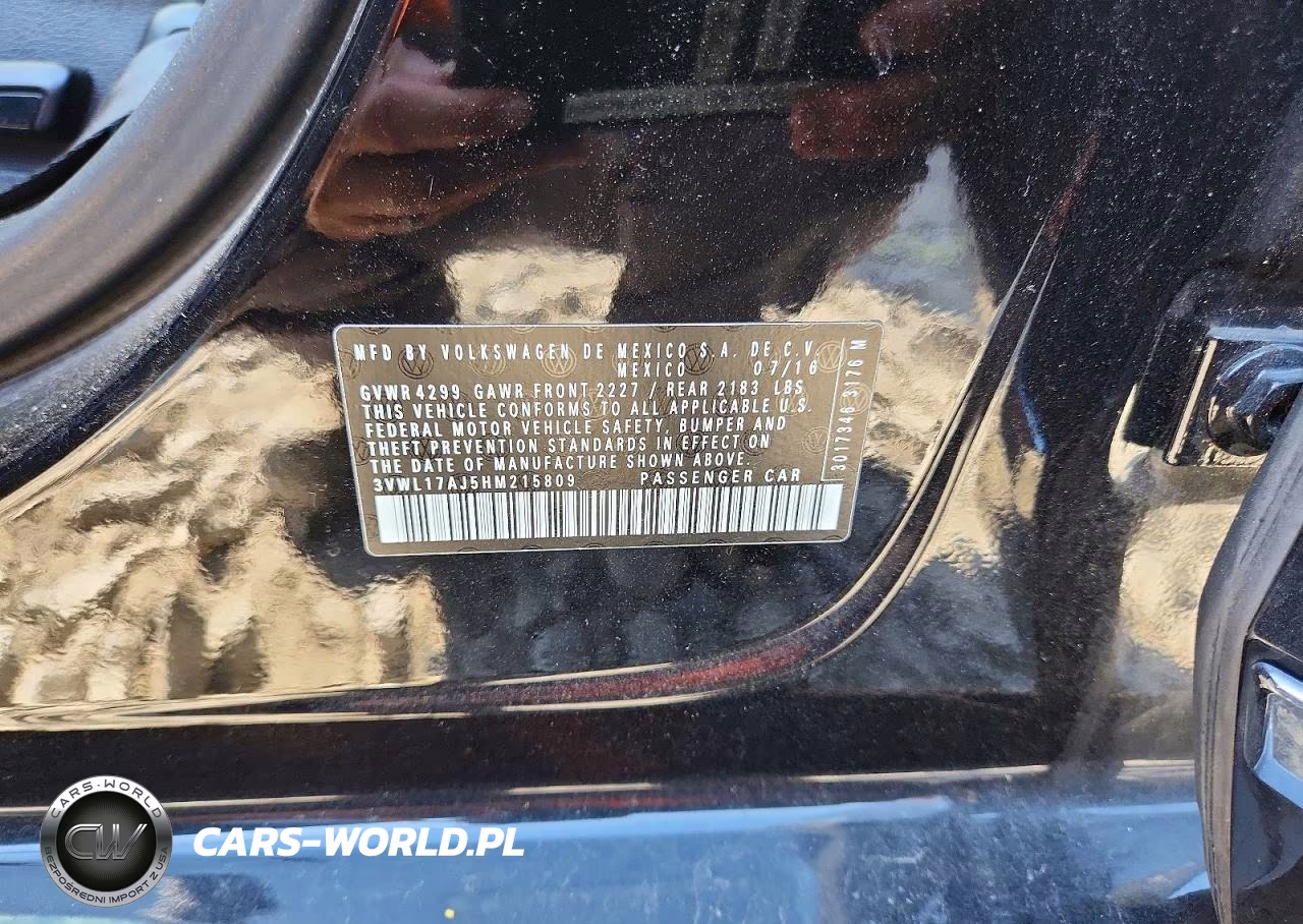 2017 Volkswagen Jetta Sel VIN:3VWL17AJ5HM215809 - 12