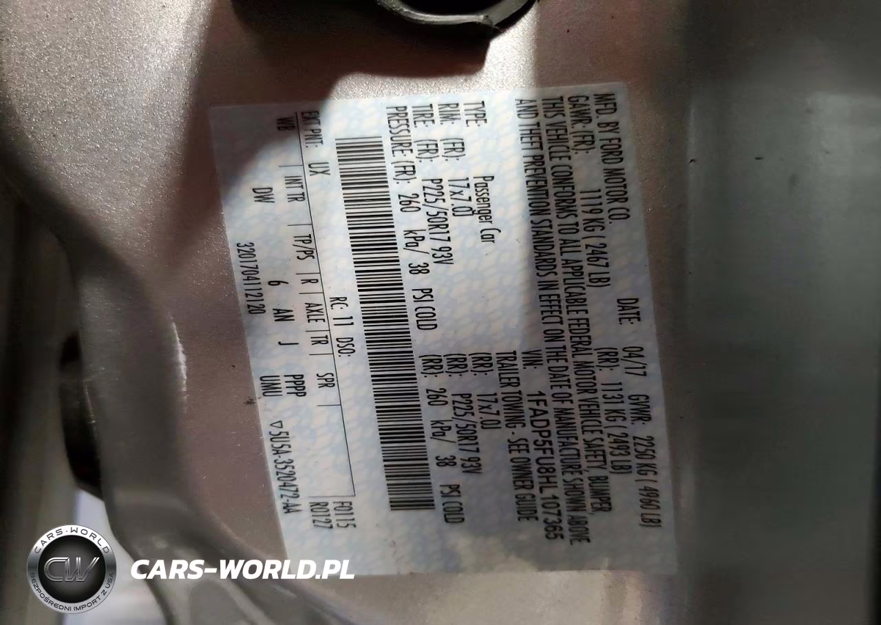 2017 Ford C-Max Titanium VIN:1FADP5FU8HL107365 - 12