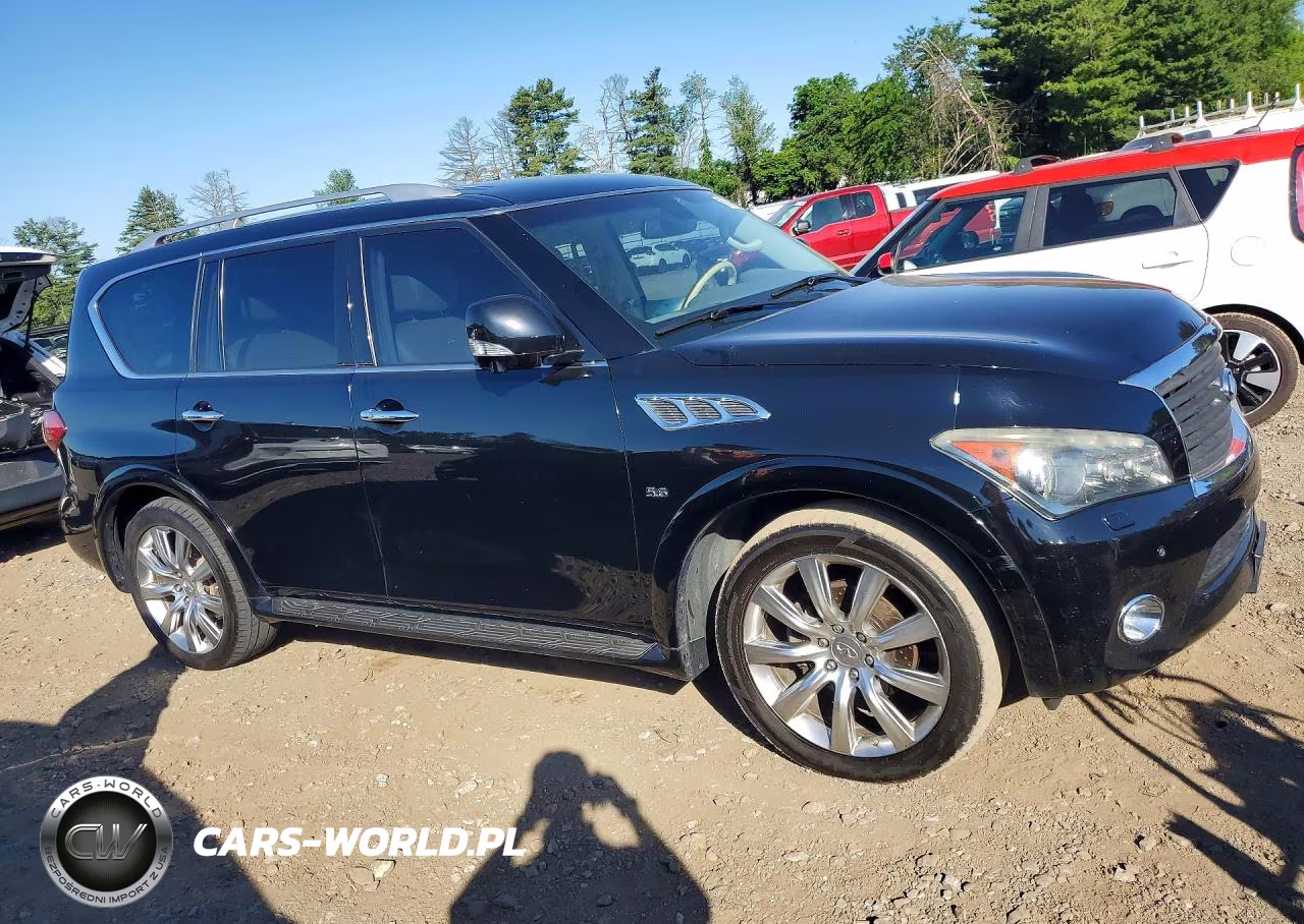 2014 Infiniti Qx80 Base VIN:JN8AZ2NC9E9350937 - 4