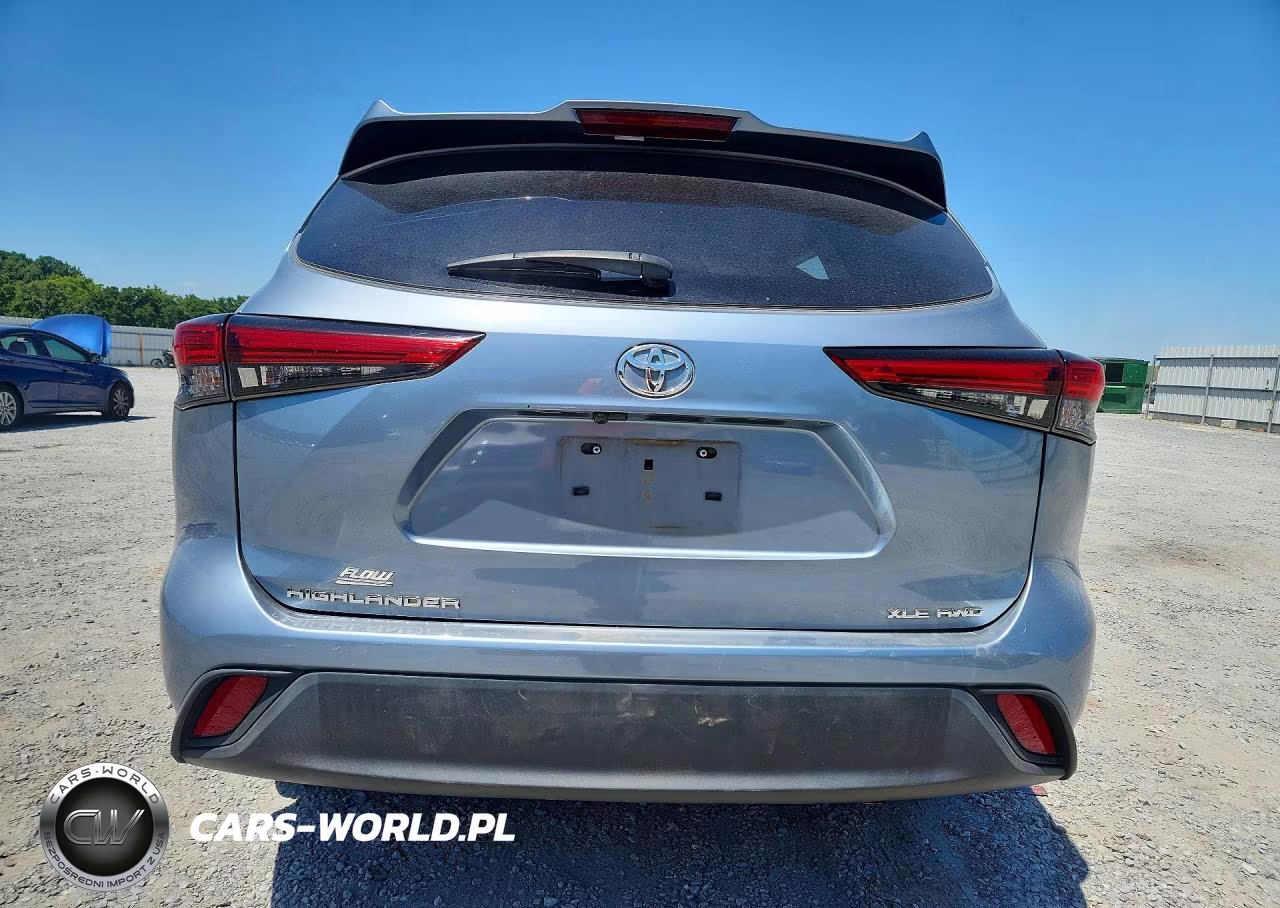 2022 Toyota Highlander Xle VIN:5TDGZRBH9NS196732 - 6