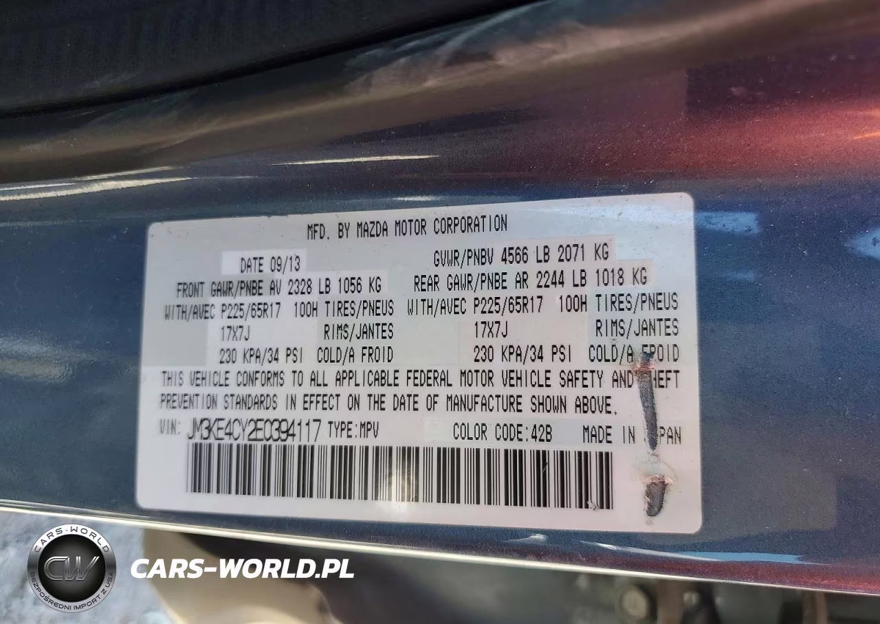 2014 Mazda Cx-5 Touring VIN:JM3KE4CY2E0394117 - 13