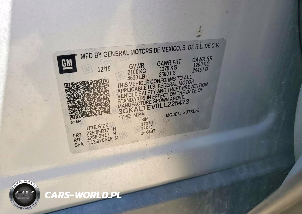 2020 GMC Terrain Sle VIN:3GKALTEV8LL225473 - 13