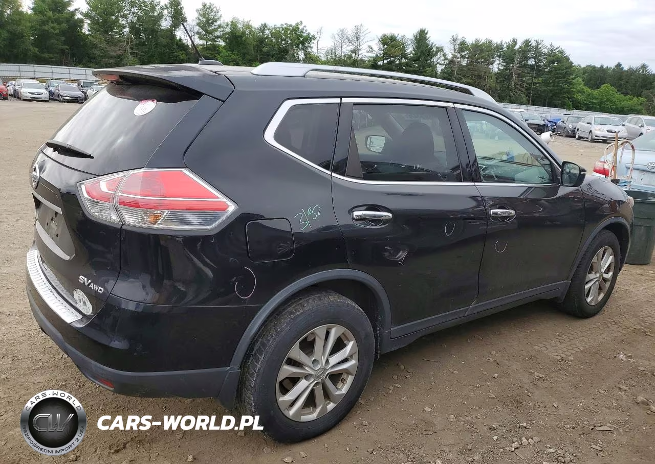 2015 Nissan Rogue Sv VIN:KNMAT2MV6FP546461 - 3