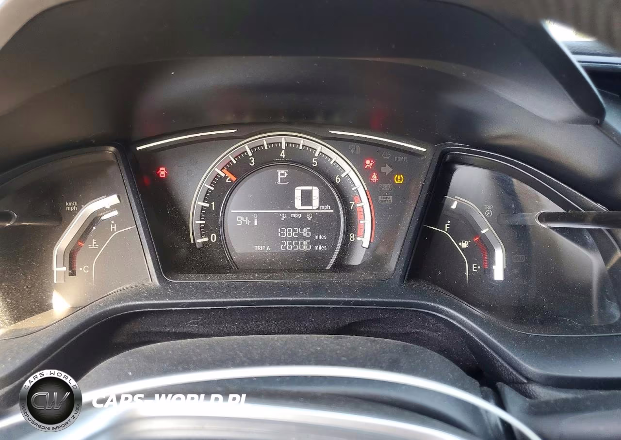 2018 Honda Civic Lx VIN:2HGFC2F57JH567403 - 9