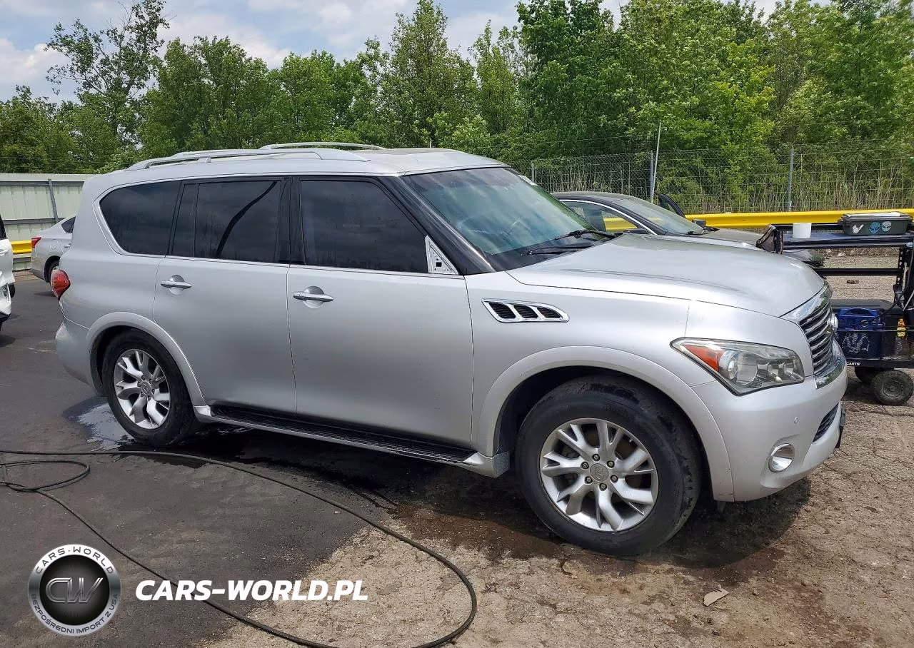 2011 Infiniti Qx56 VIN:JN8AZ2NC8B9301143 - 4