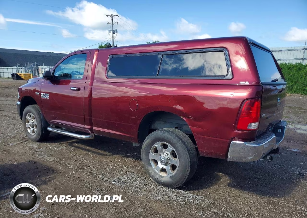 2018 Ram 2500 Slt 4X4 8' Box VIN:3C6LR5BTXJG251717 - 2