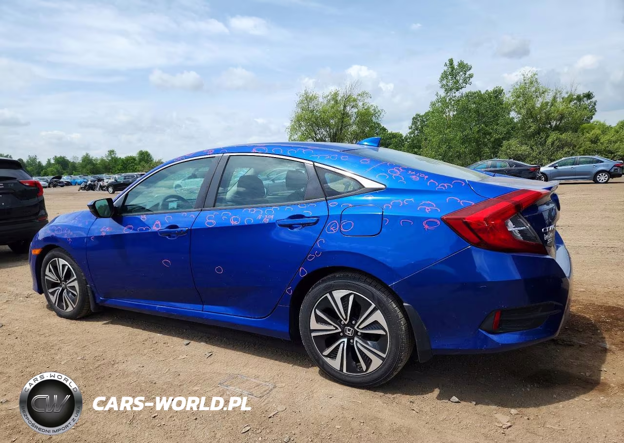 2017 Honda Civic Ex VIN:19XFC1F30HE007946 - 2