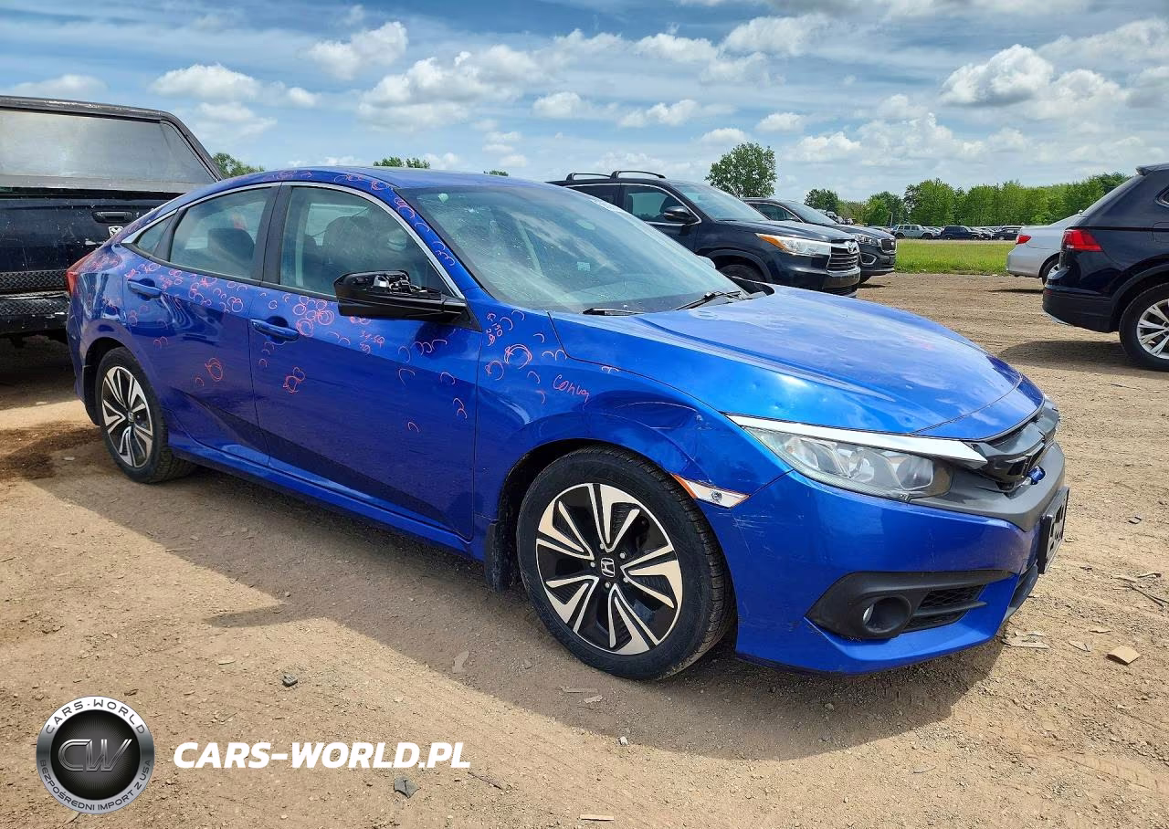 2017 Honda Civic Ex VIN:19XFC1F30HE007946 - 4