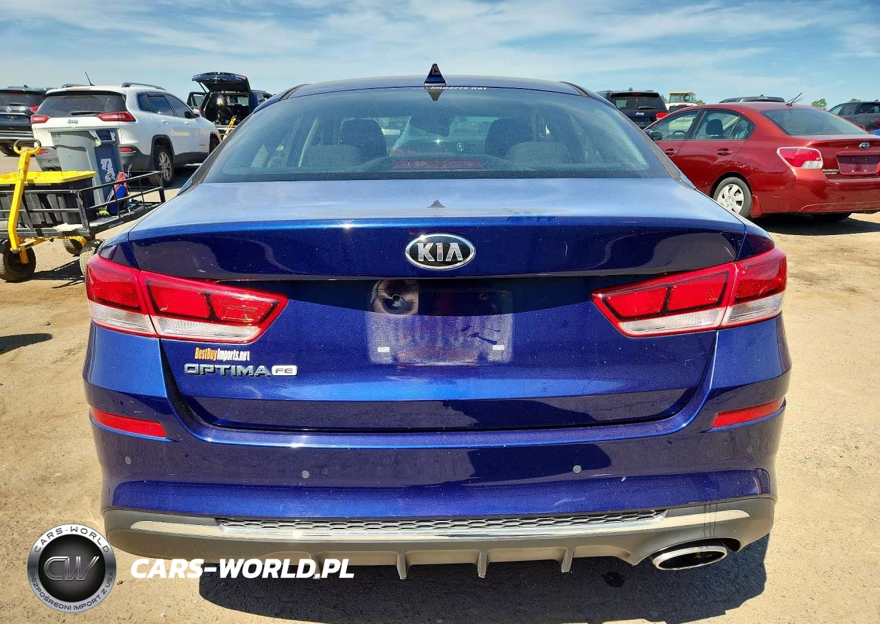 2019 Kia Optima Lx VIN:5XXGT4L36KG350883 - 6