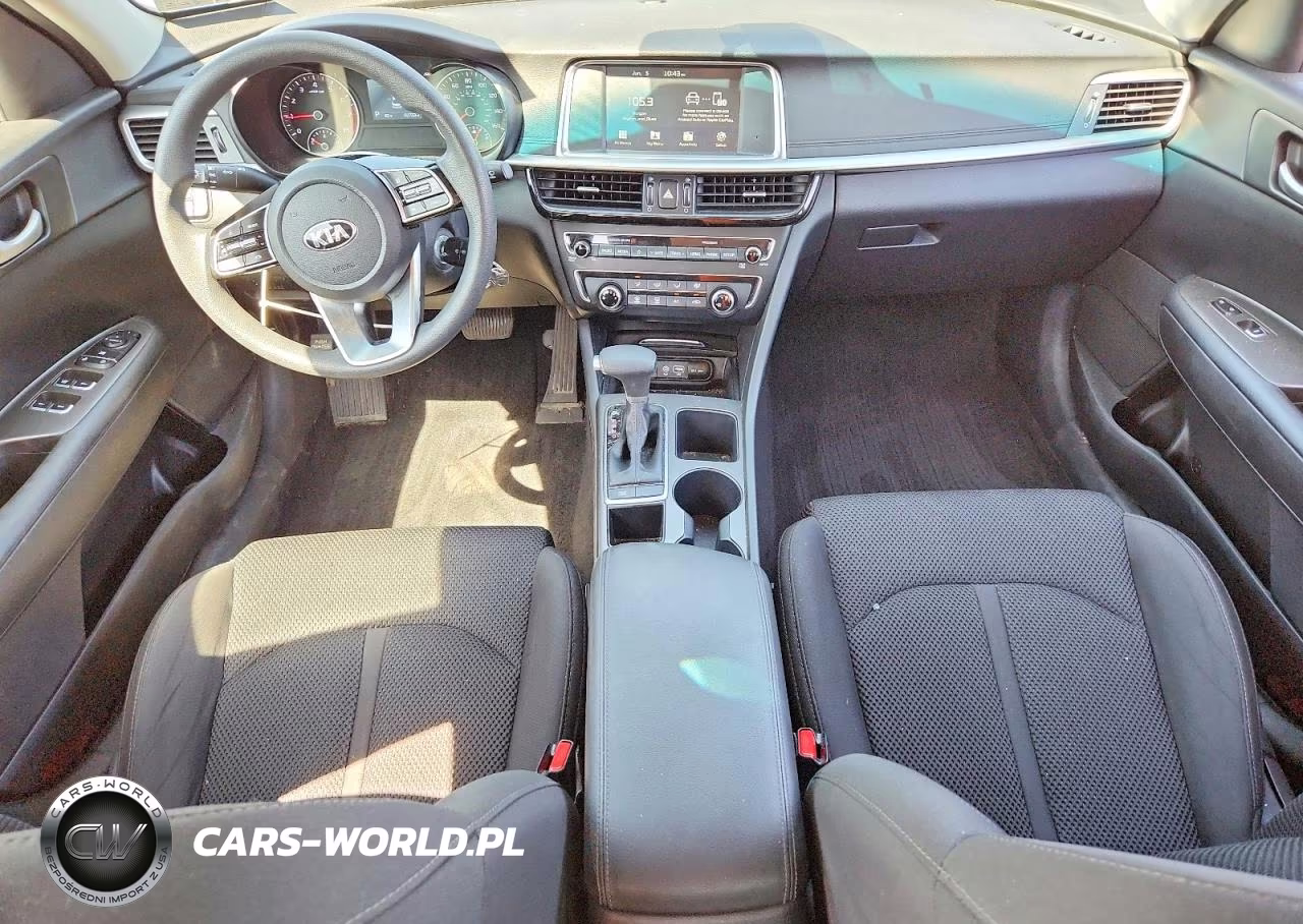 2019 Kia Optima Lx VIN:5XXGT4L36KG350883 - 8