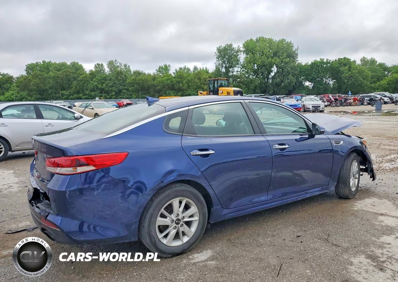 2018 Kia Optima Lx VIN:5XXGT4L35JG194396 - 3