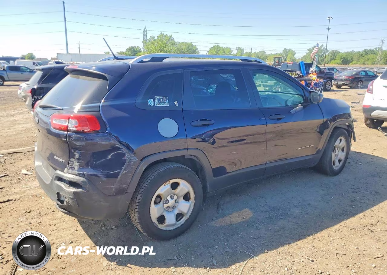 2015 Jeep Cherokee Sport VIN:1C4PJLAB0FW737492 - 3
