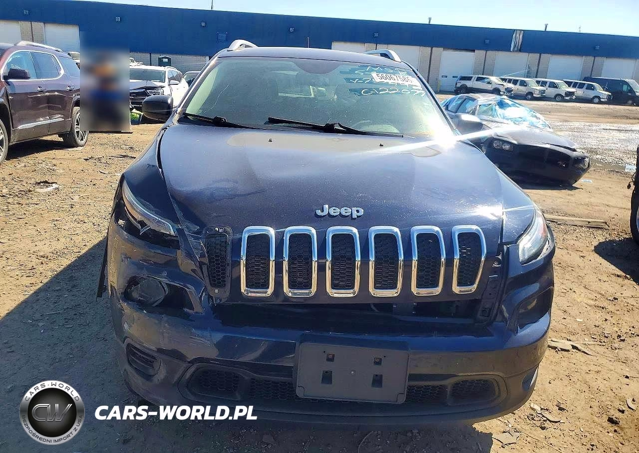 2015 Jeep Cherokee Sport VIN:1C4PJLAB0FW737492 - 5