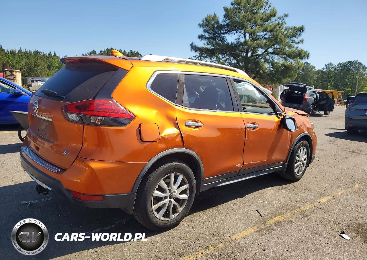 2017 Nissan Rogue Sv VIN:JN8AT2MT2HW147879 - 3