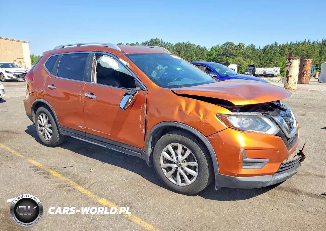 2017 Nissan Rogue Sv VIN:JN8AT2MT2HW147879 - 4
