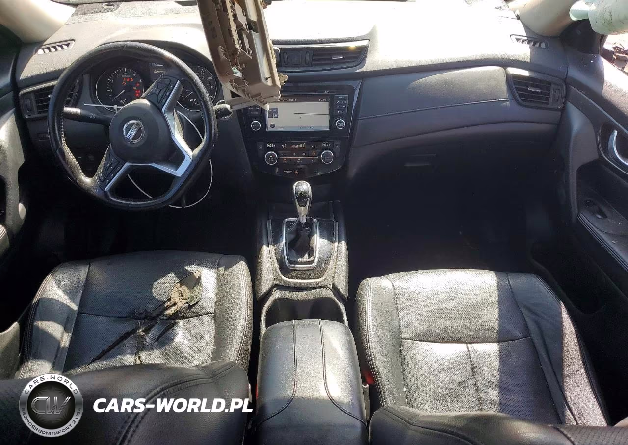 2017 Nissan Rogue Sv VIN:JN8AT2MT2HW147879 - 8