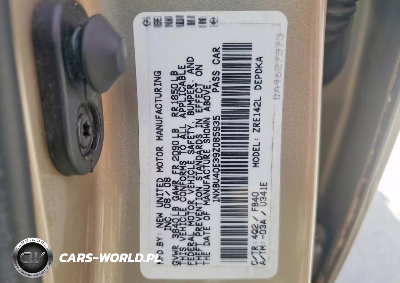 2009 Toyota Corolla Le VIN:1NXBU40E39Z085935 - 13