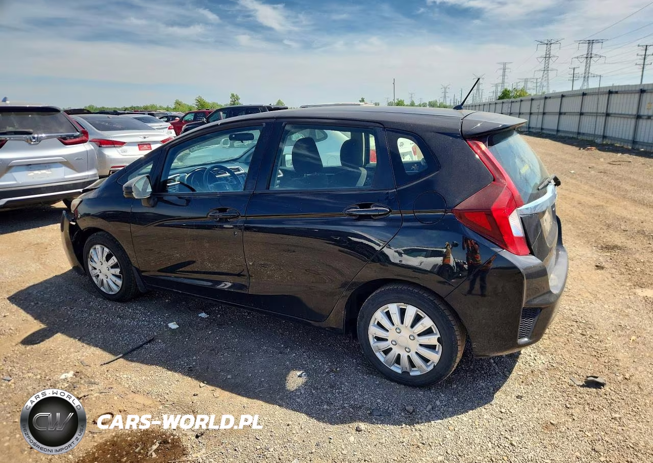 2016 Honda Fit Lx VIN:JHMGK5H59GX011343 - 2