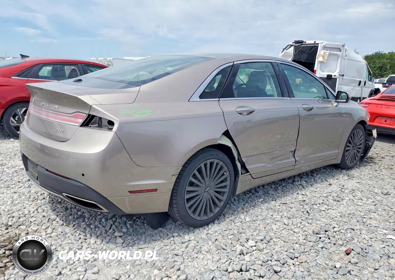 2018 Lincoln Mkz Reserve VIN:3LN6L5E98JR621635 - 3