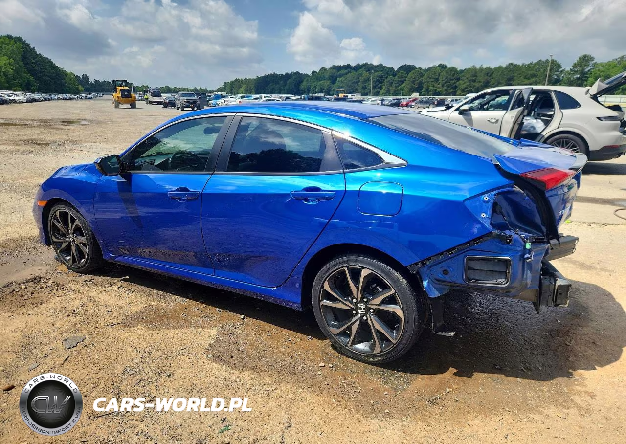 2020 Honda Civic Sport VIN:19XFC2F83LE004999 - 2