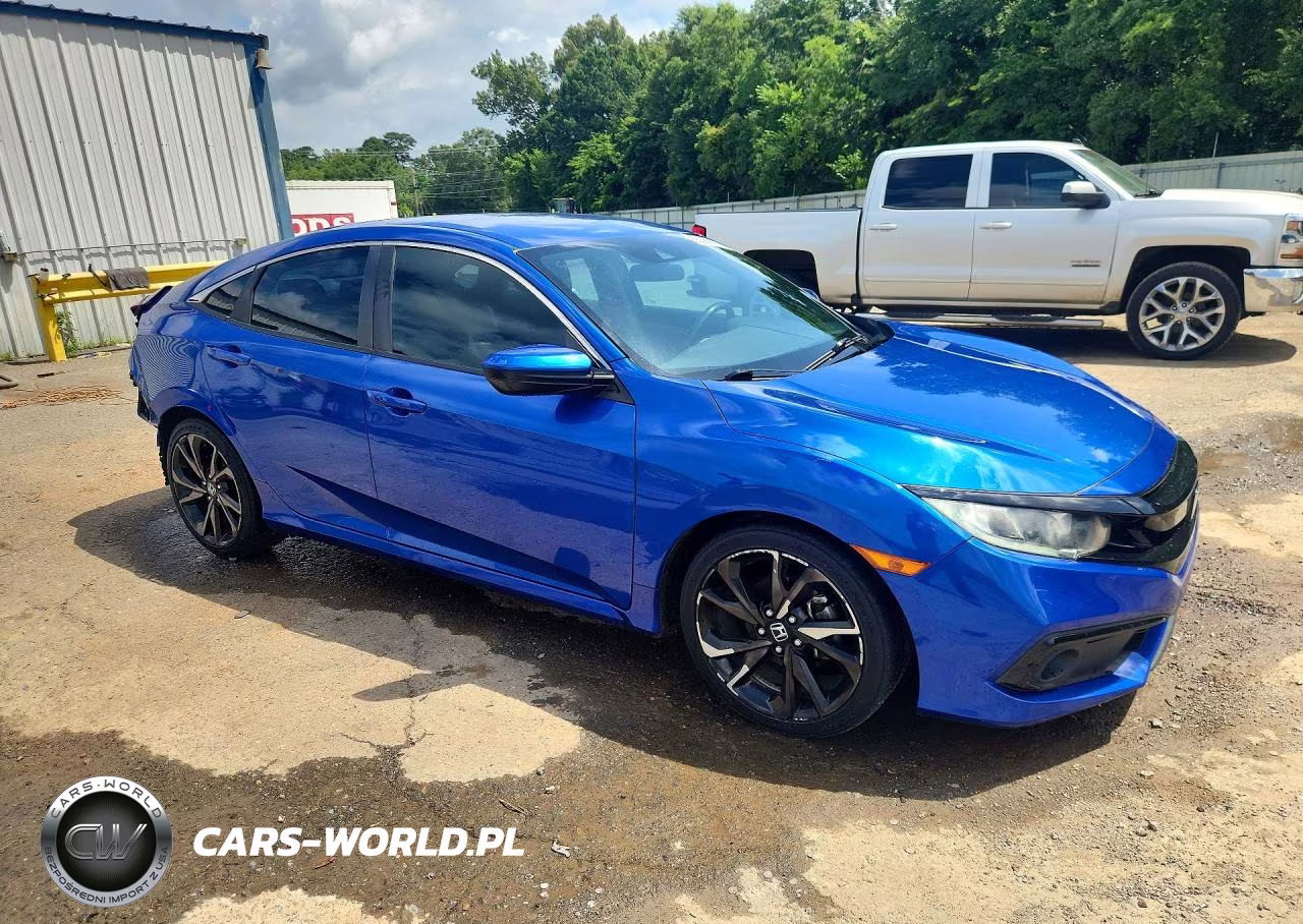 2020 Honda Civic Sport VIN:19XFC2F83LE004999 - 4