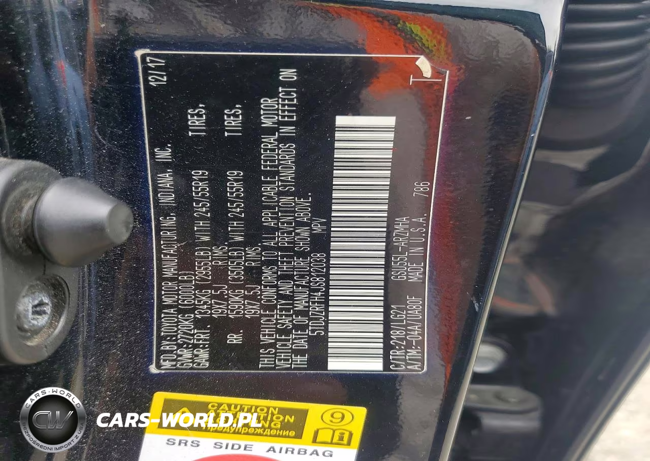 2018 Toyota Highlander Se VIN:5TDJZRFH4JS812038 - 13