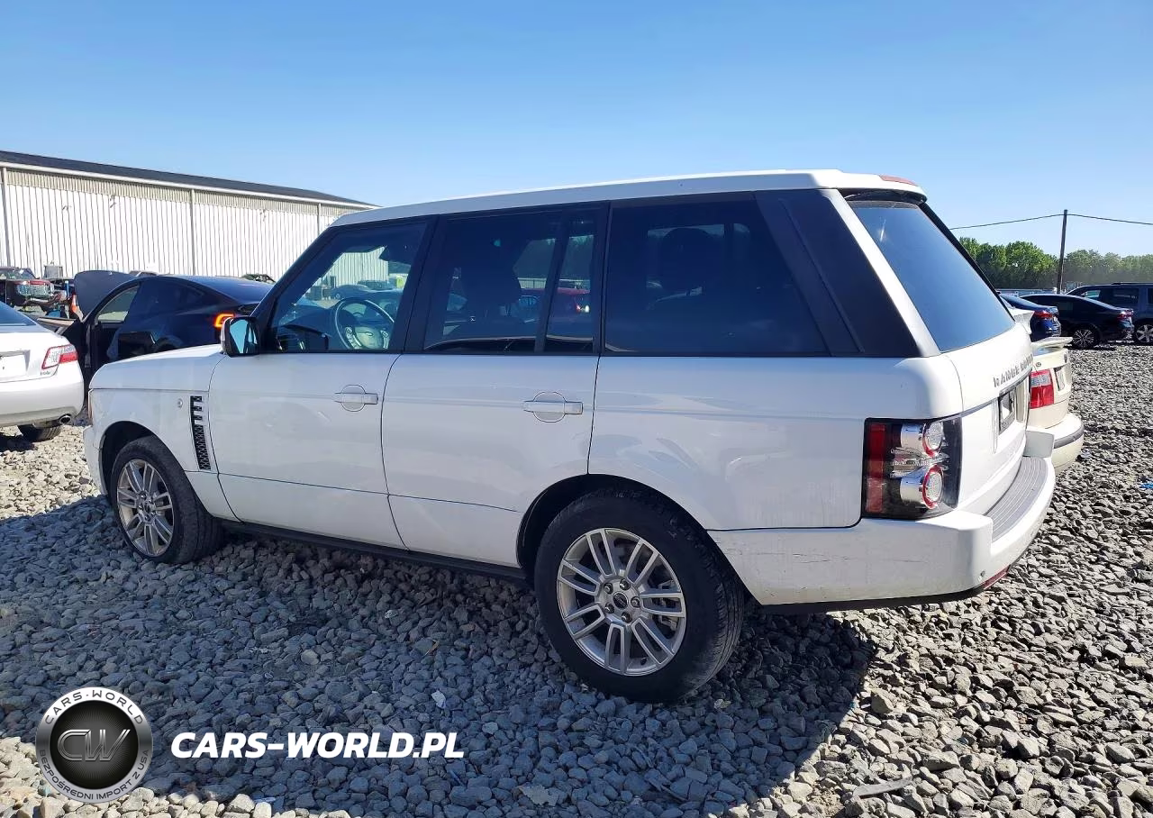 2012 Land Rover Range Rover Hse VIN:SALME1D40CA376971 - 2
