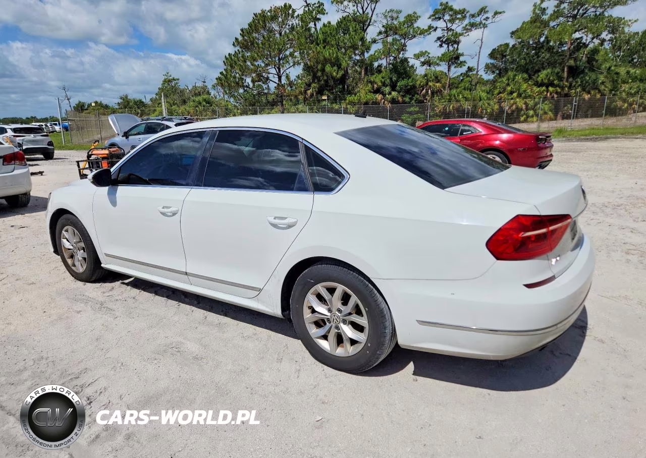 2016 Volkswagen Passat S VIN:1VWAT7A37GC022029 - 2