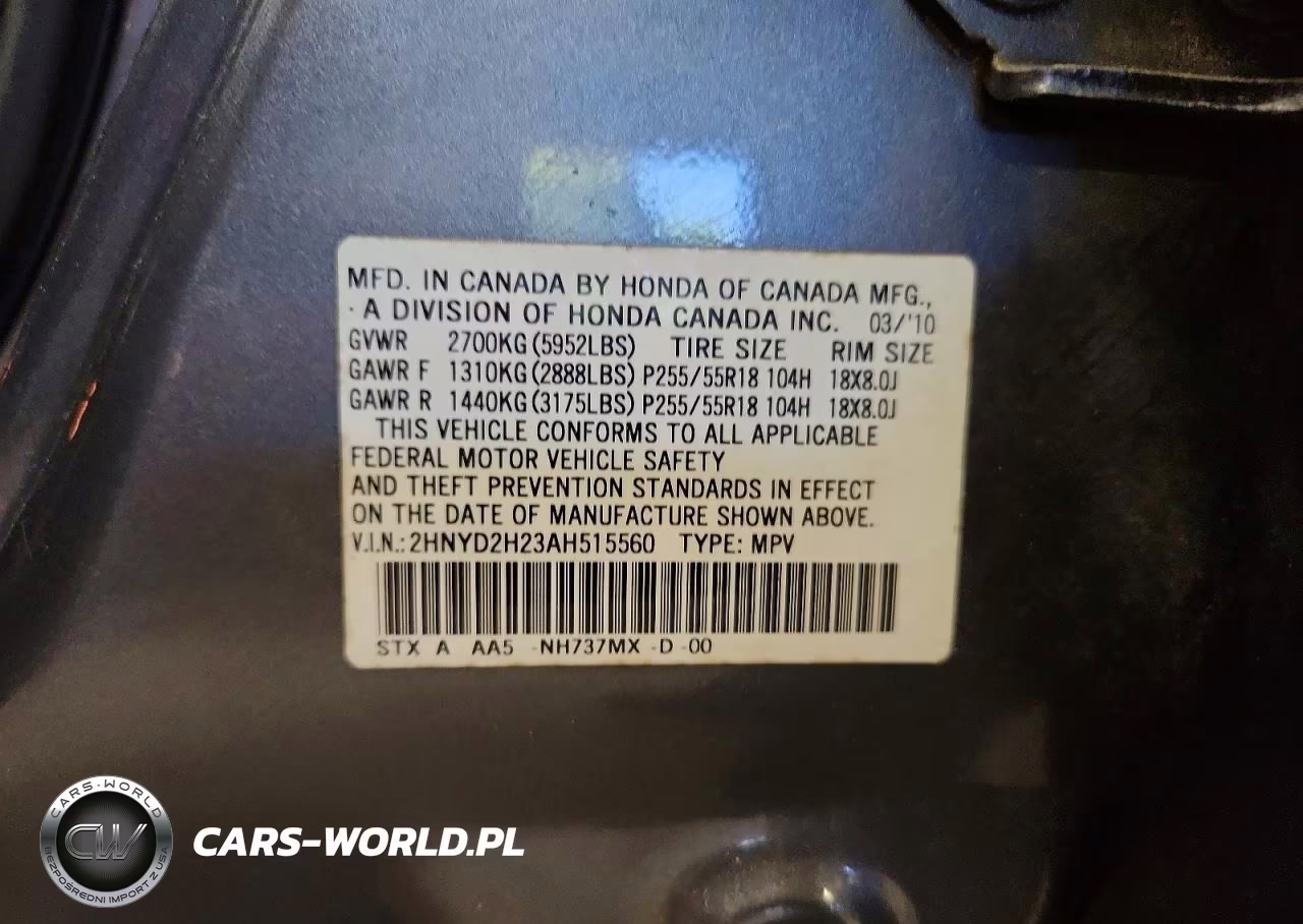 2010 Acura Mdx VIN:2HNYD2H23AH515560 - 13