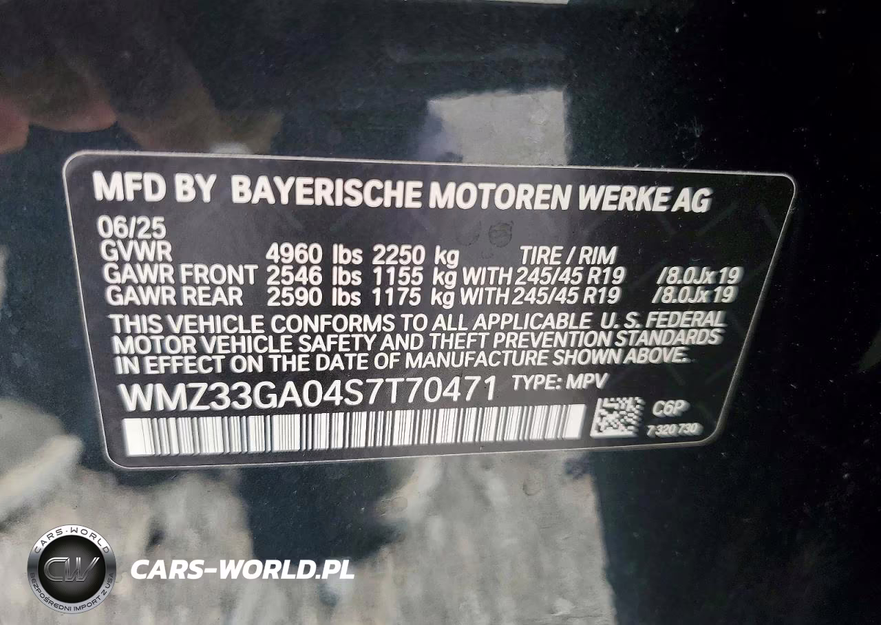 2025 Mini Countryman Jcw All4 VIN:WMZ33GA04S7T70471 - 13