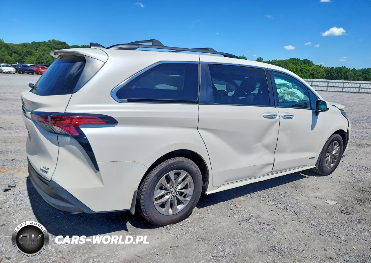 2021 Toyota Sienna Xle VIN:5TDYRKEC6MS026628 - 3