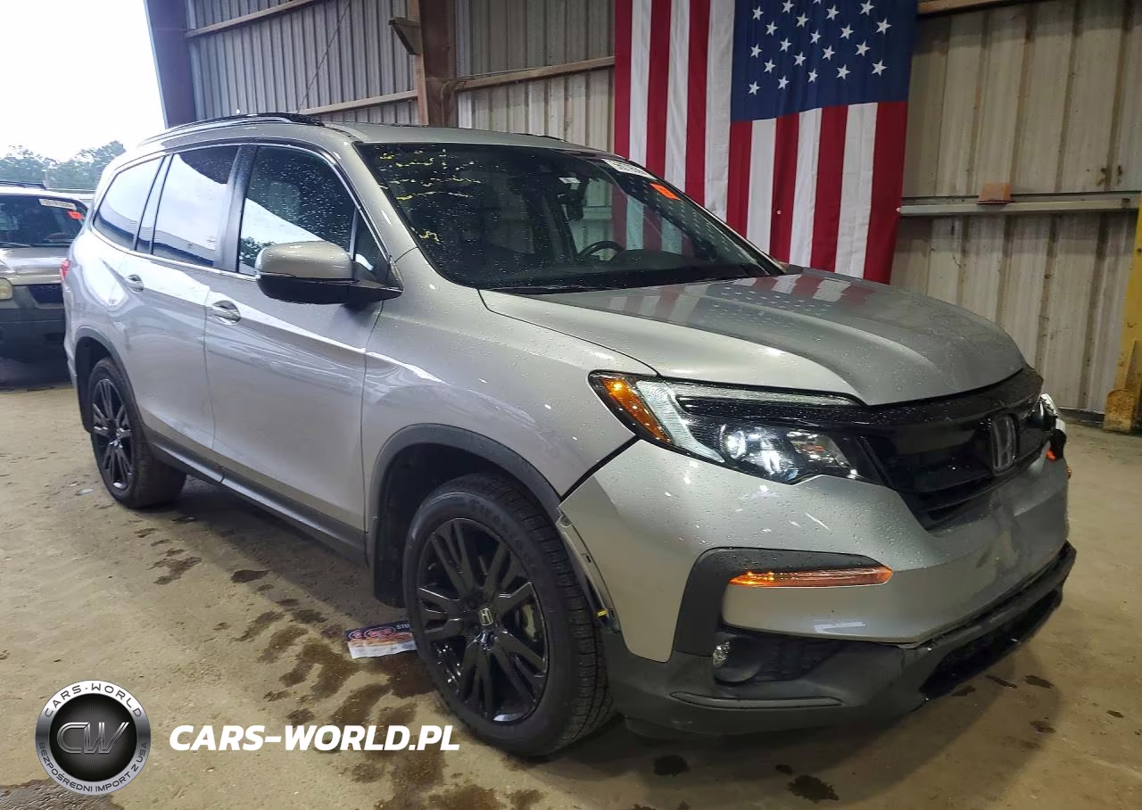 2021 Honda Pilot Se VIN:5FNYF5H27MB047635 - 4