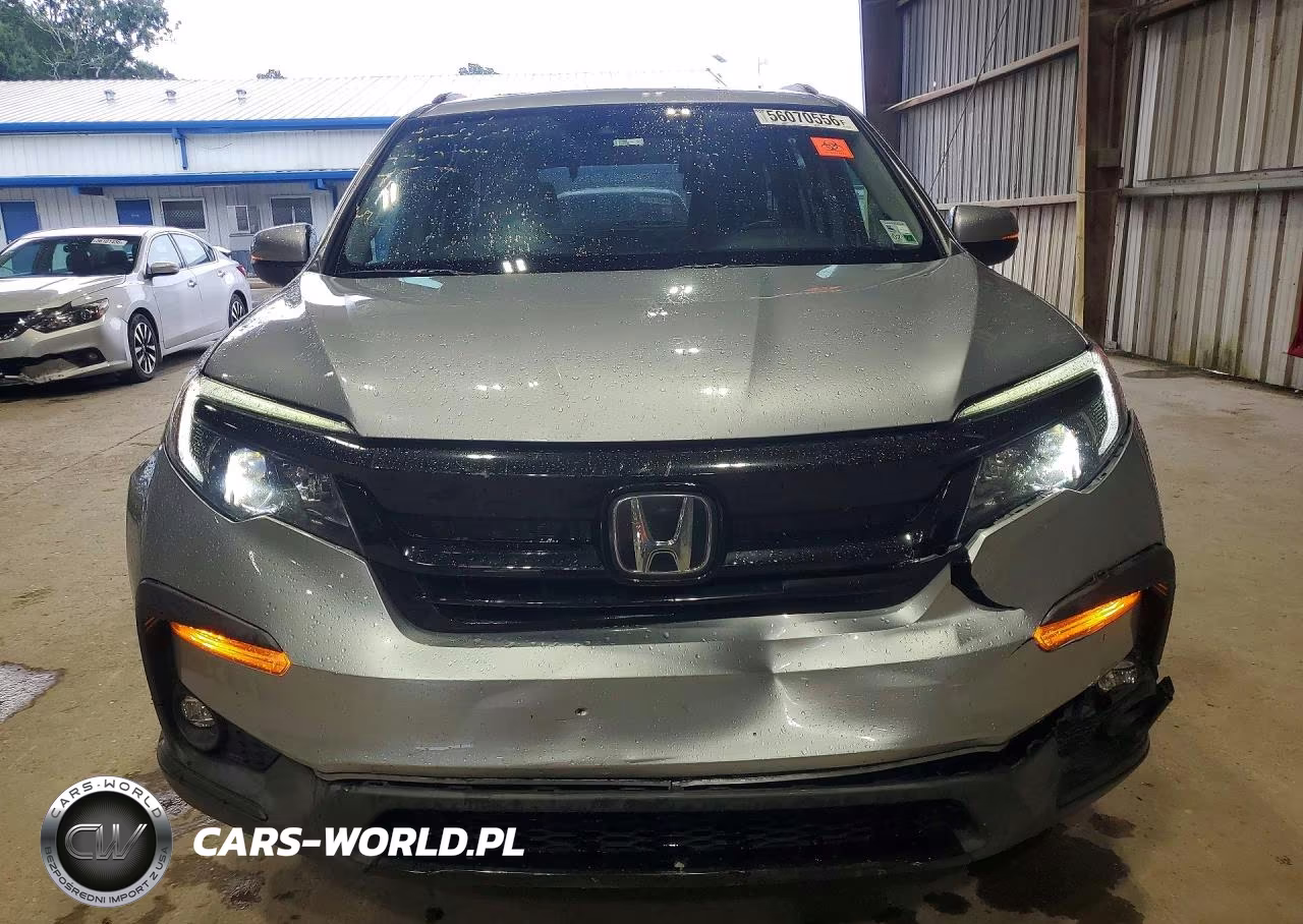 2021 Honda Pilot Se VIN:5FNYF5H27MB047635 - 5