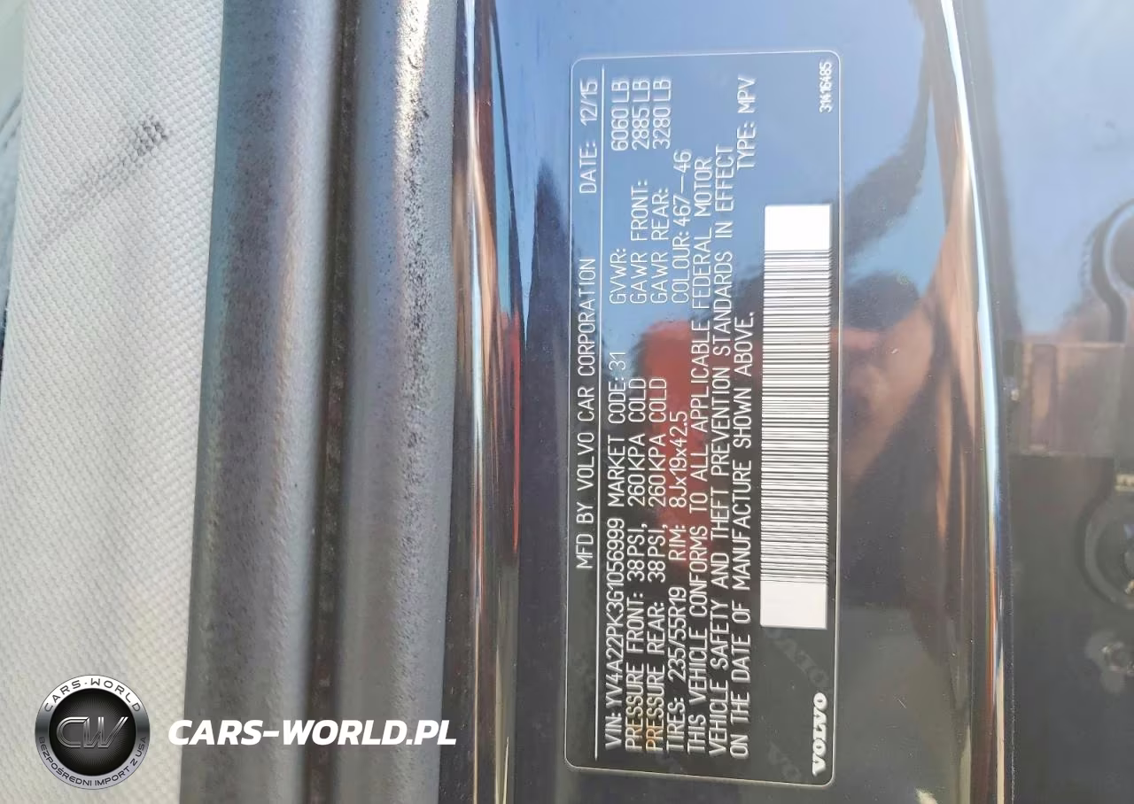 2016 Volvo Xc90 T6 VIN:YV4A22PK3G1056999 - 13