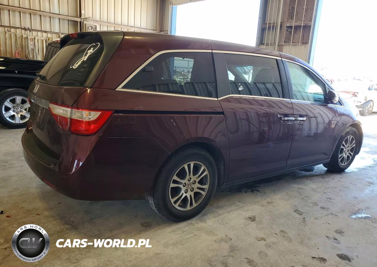 2012 Honda Odyssey Exl VIN:5FNRL5H6XCB122410 - 3