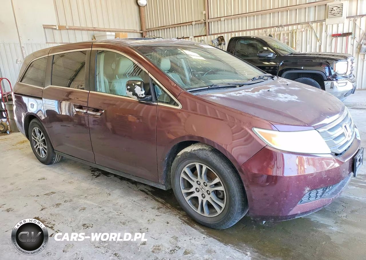 2012 Honda Odyssey Exl VIN:5FNRL5H6XCB122410 - 4