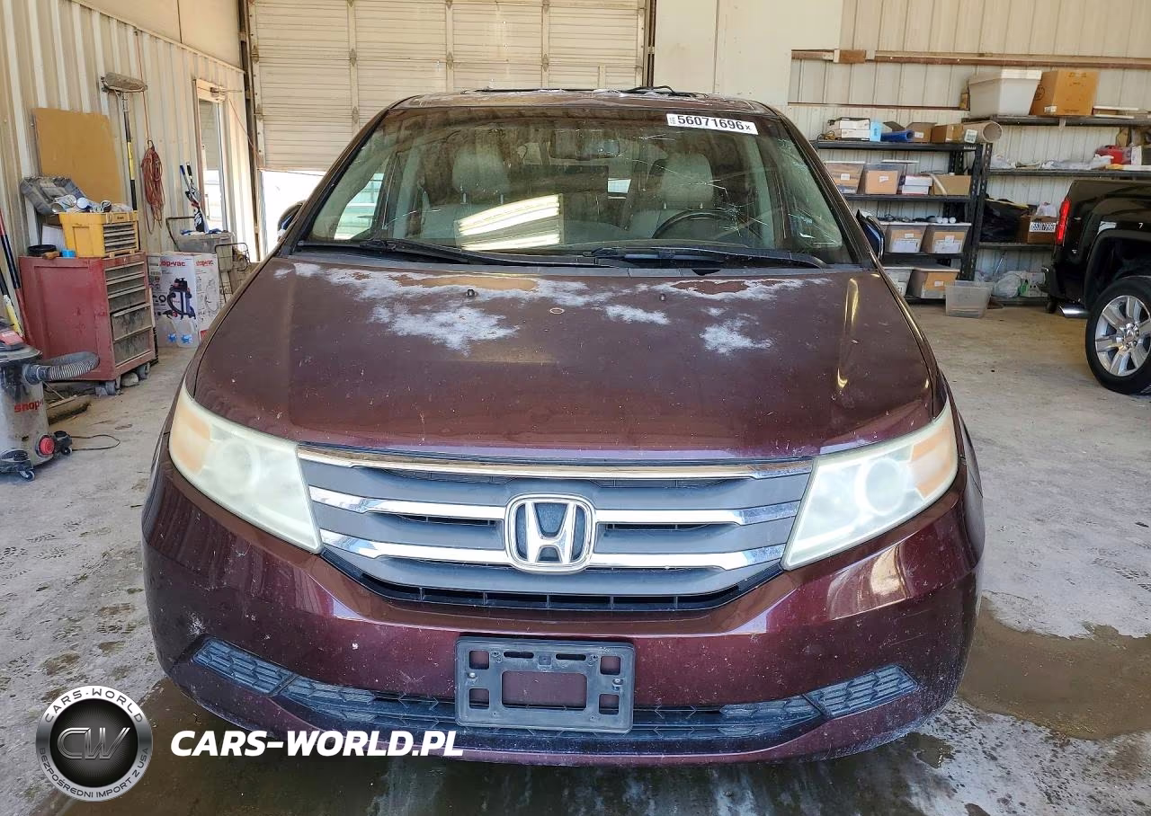 2012 Honda Odyssey Exl VIN:5FNRL5H6XCB122410 - 5