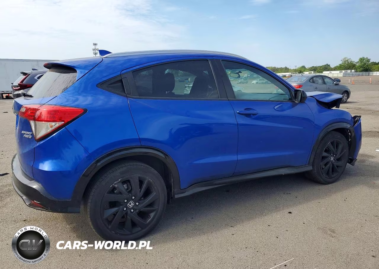 2021 Honda Hr-V Sport VIN:3CZRU6H17MM723014 - 3