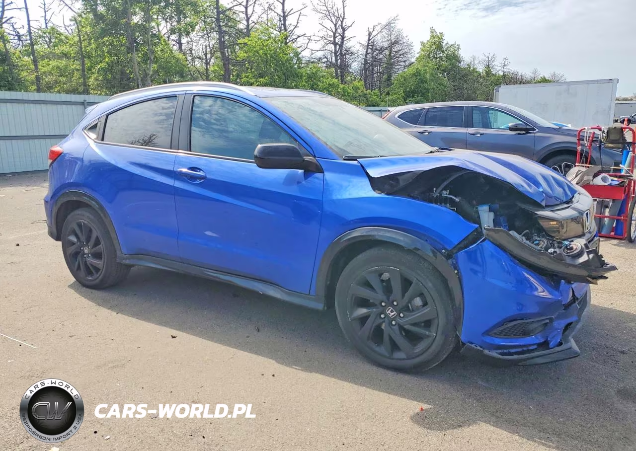 2021 Honda Hr-V Sport VIN:3CZRU6H17MM723014 - 4