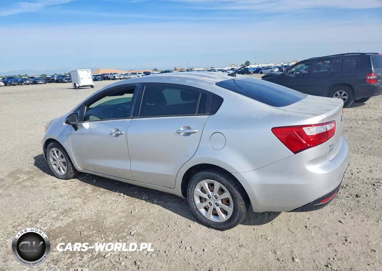 2014 Kia Rio Lx VIN:KNADM4A38E6358356 - 2
