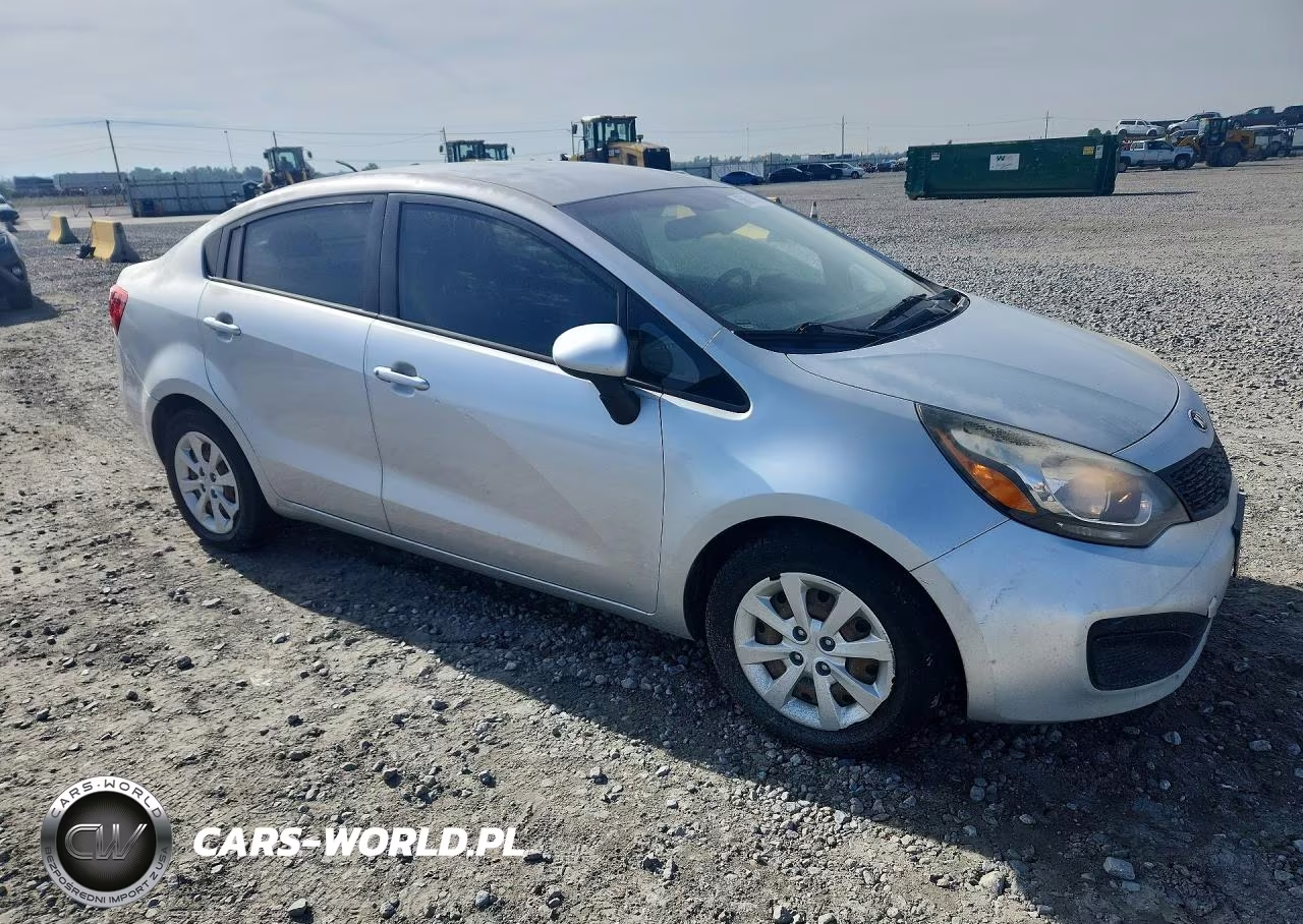 2014 Kia Rio Lx VIN:KNADM4A38E6358356 - 4