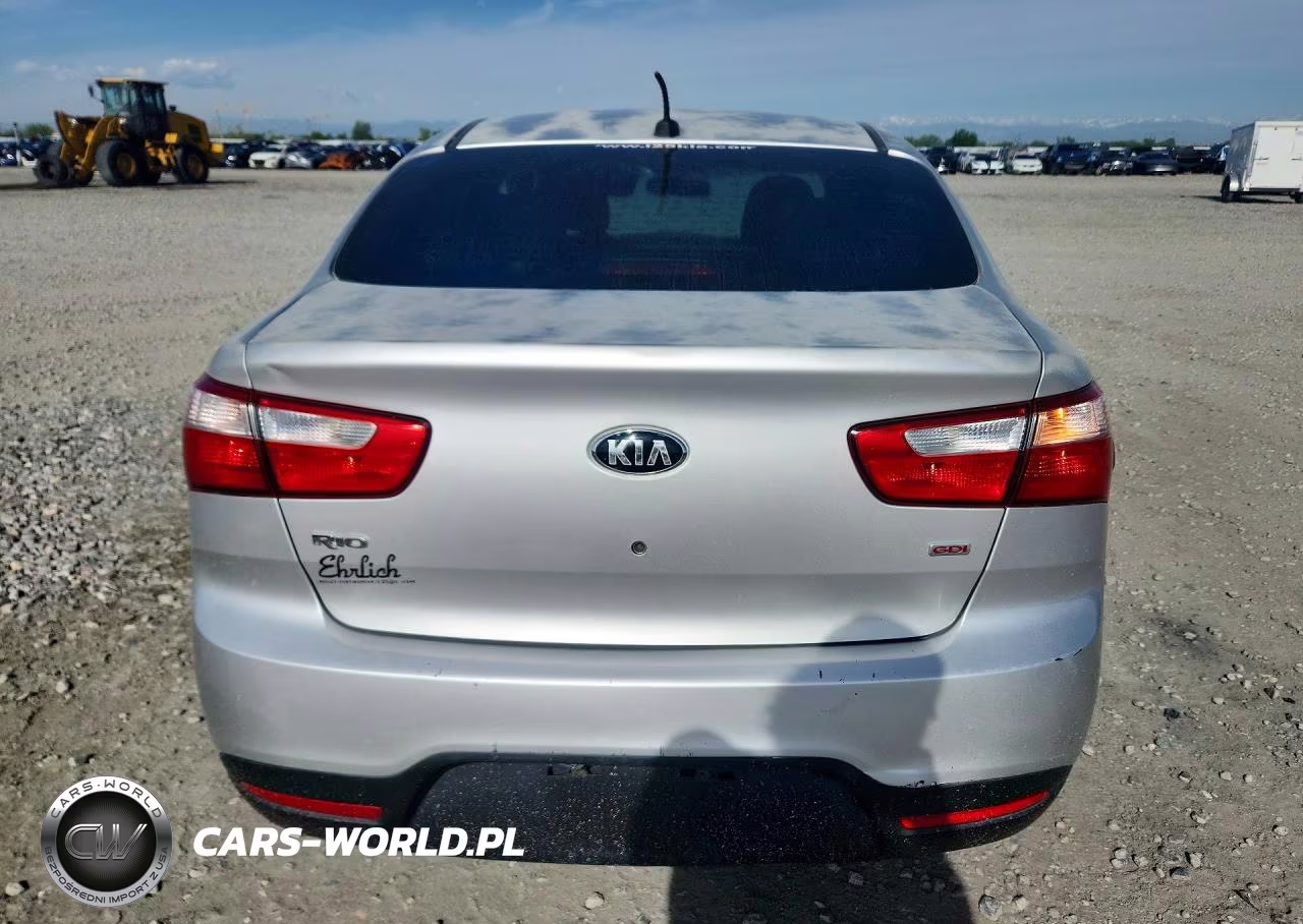 2014 Kia Rio Lx VIN:KNADM4A38E6358356 - 6