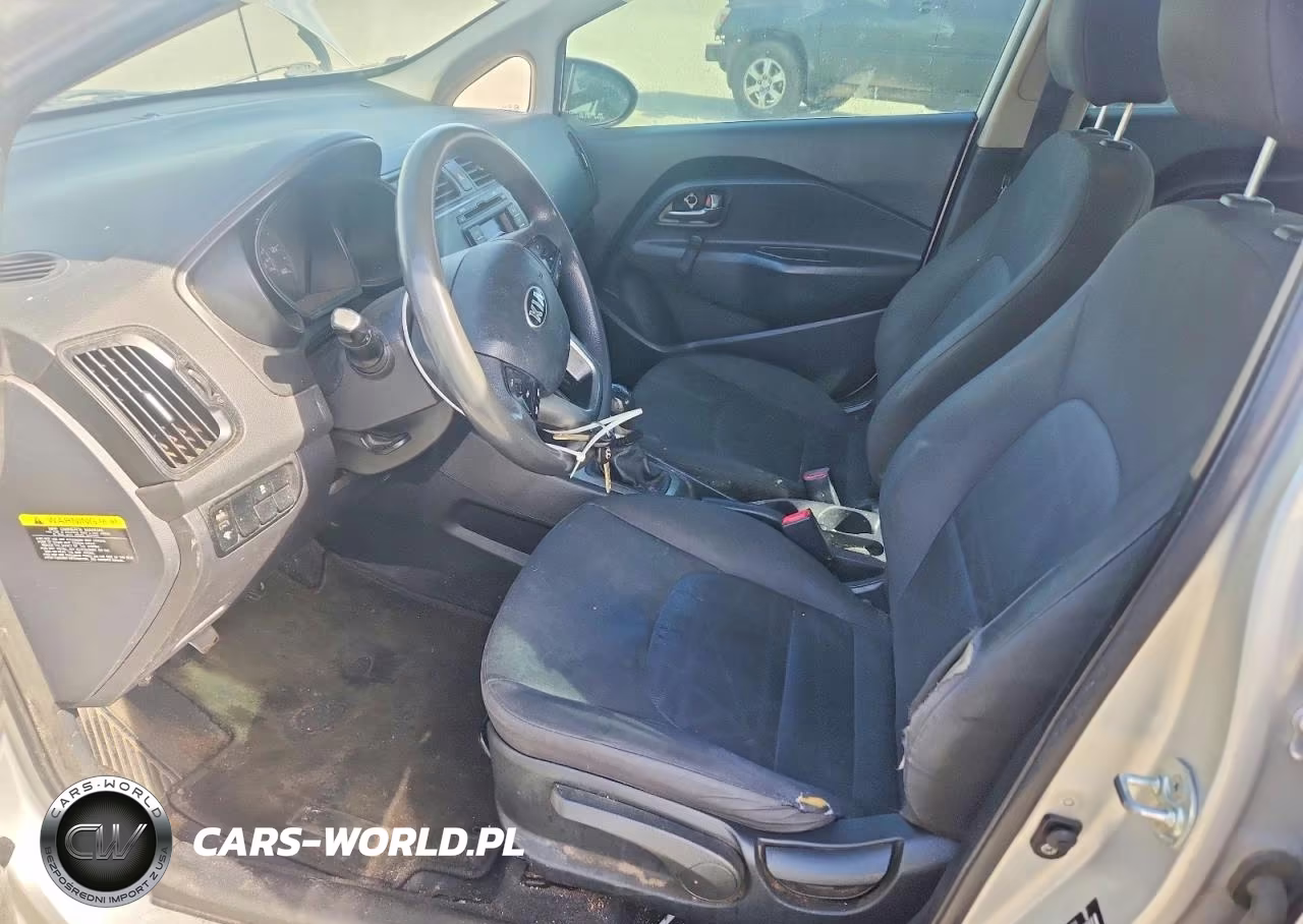 2014 Kia Rio Lx VIN:KNADM4A38E6358356 - 7