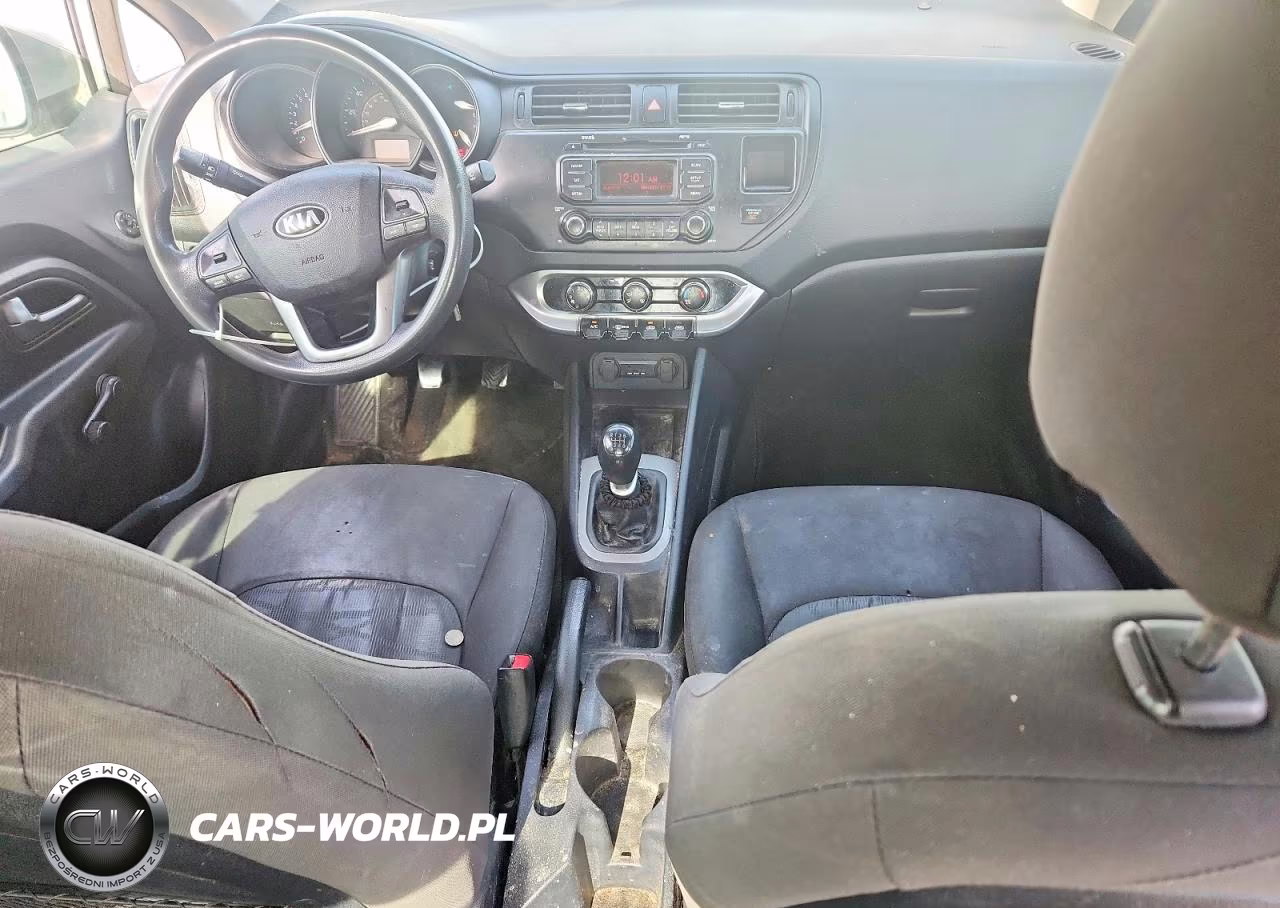 2014 Kia Rio Lx VIN:KNADM4A38E6358356 - 8