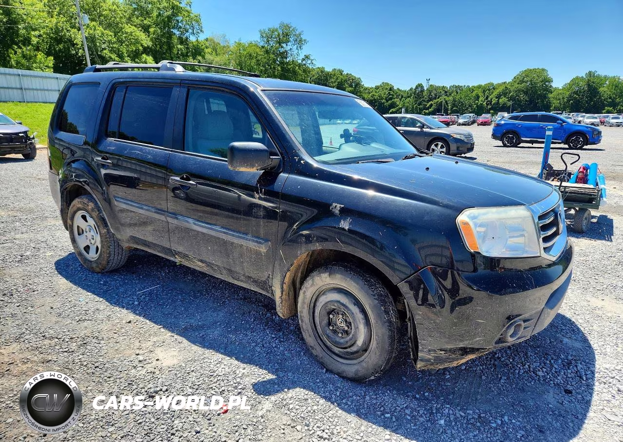 2015 Honda Pilot Lx VIN:5FNYF3H22FB015344 - 4