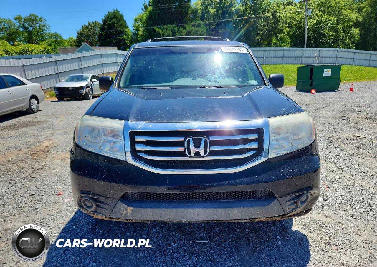 2015 Honda Pilot Lx VIN:5FNYF3H22FB015344 - 5