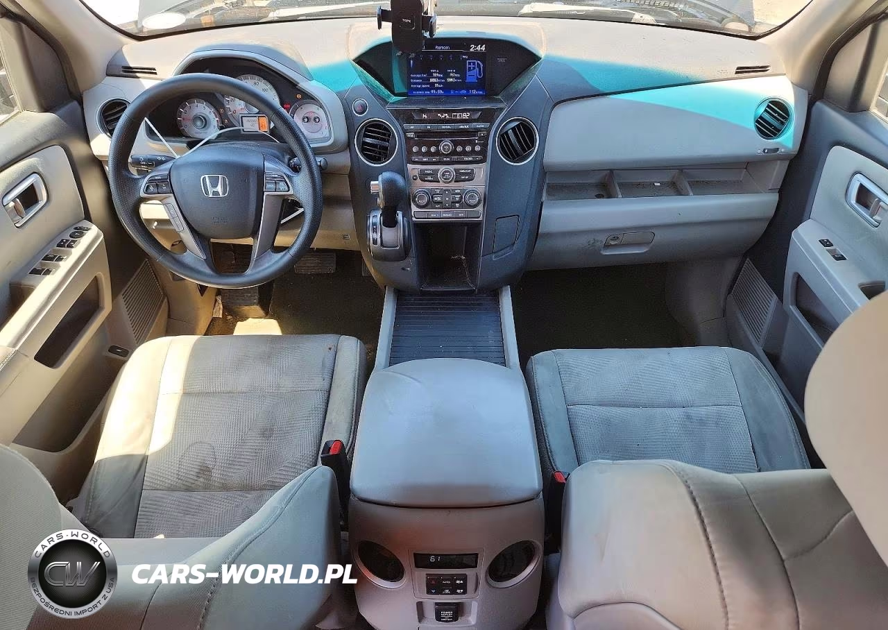 2015 Honda Pilot Lx VIN:5FNYF3H22FB015344 - 8