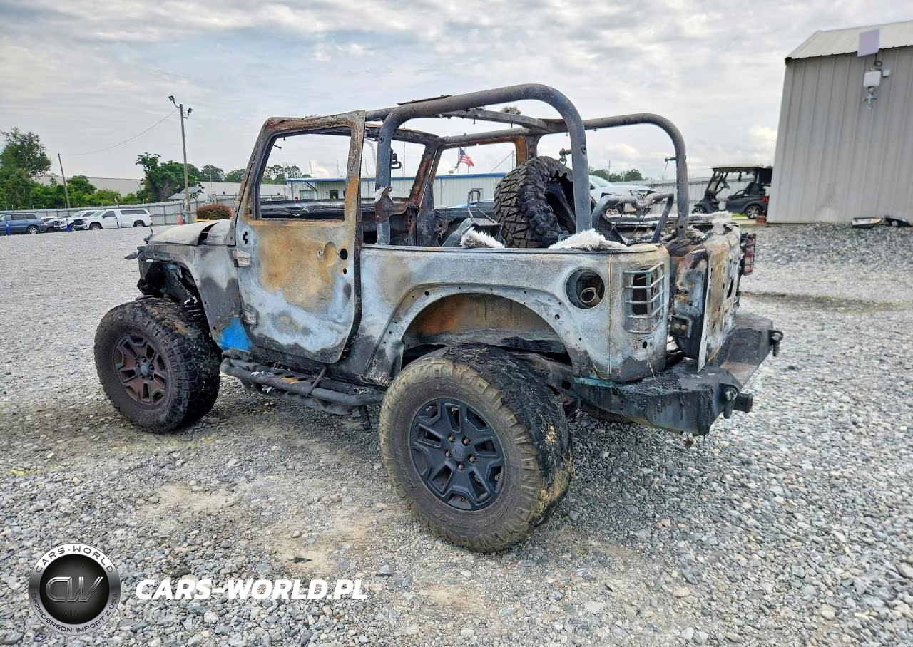 2012 Jeep Wrangler Sport VIN:1C4AJWAG0CL153786 - 2